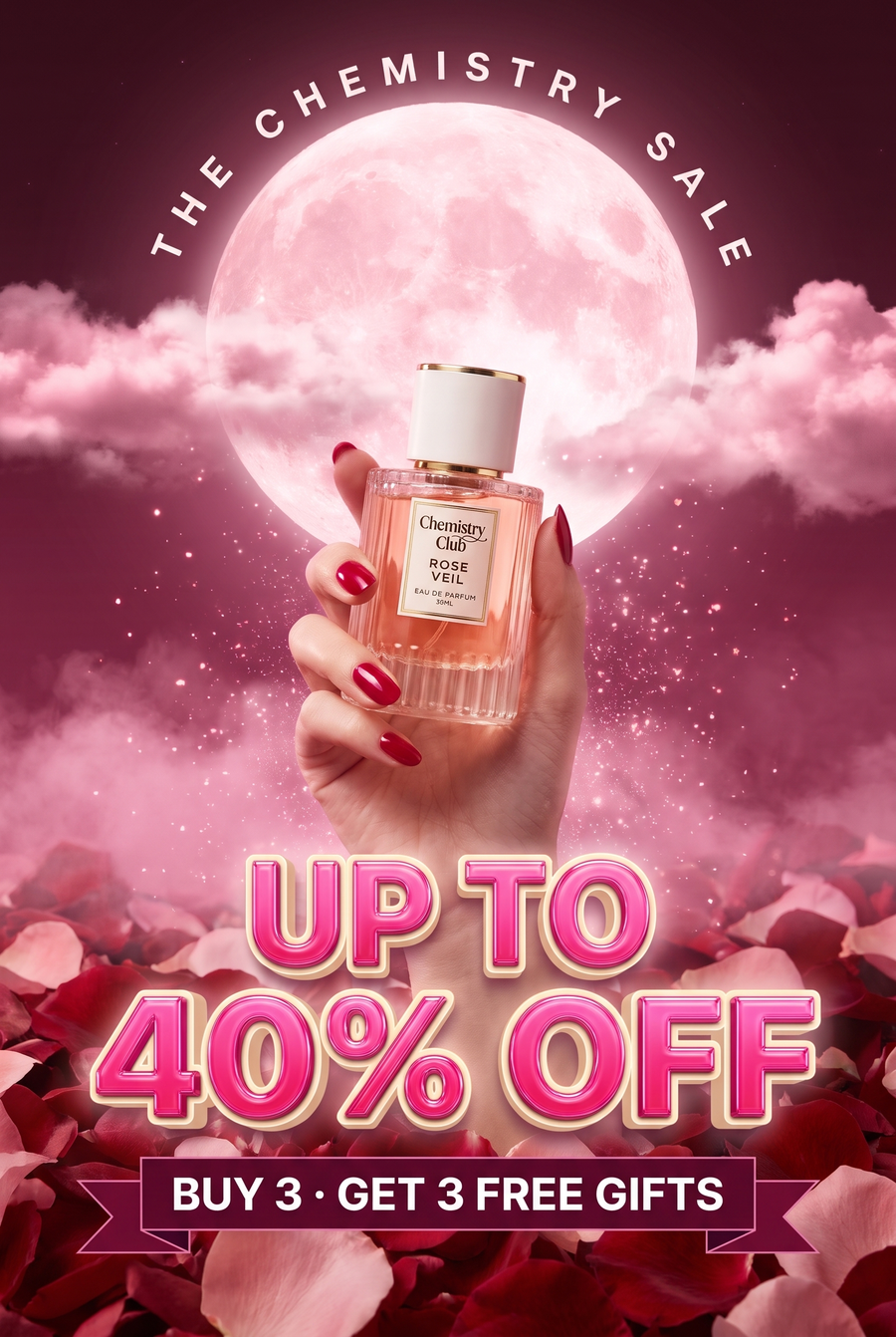 The Chemistry Sale: up to 40% off, buy 3 get 3 free gifts